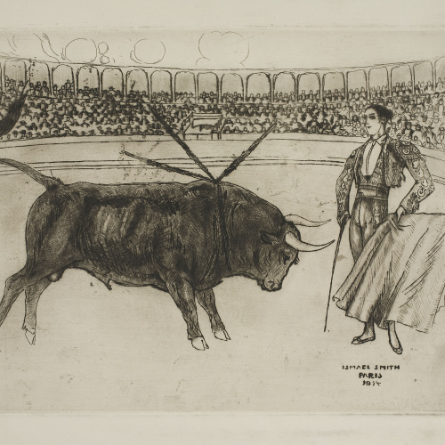 image for: Ismael Smith - Pase de muleta - 1914