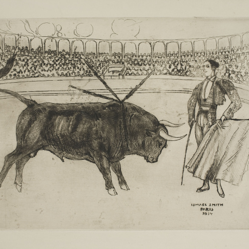 image for: Ismael Smith - Pase de muleta - 1914