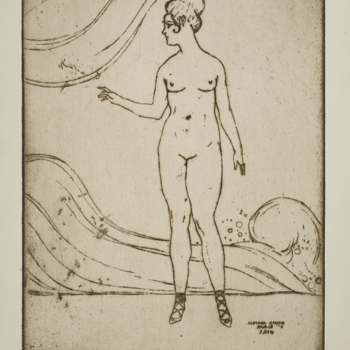 image for: Ismael Smith - Nudity. Waves - 1914