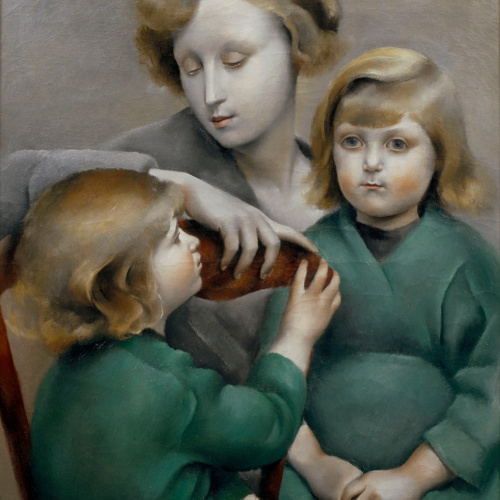 image for: Josep de Togores - Dona i els seus fills - París, 1923