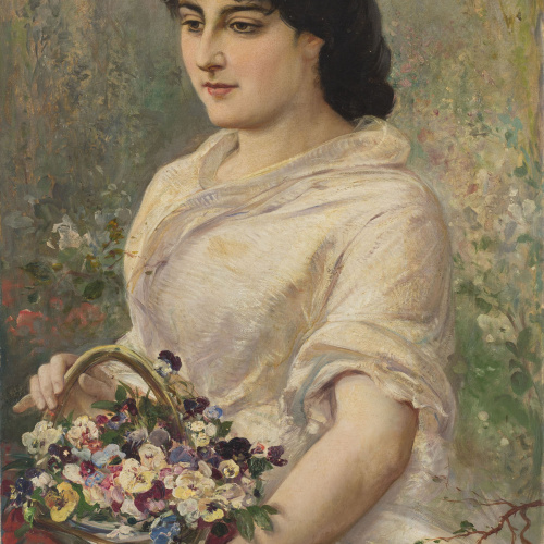 image for: Ramon Martí i Alsina - La dona de les flors - Cap a 1878-1882