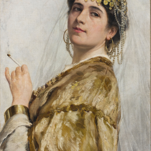 image for: Antoni Fabrés - La bella sultana - 1912