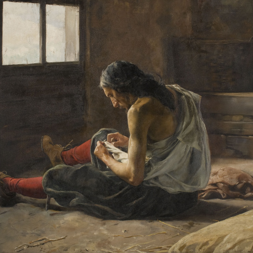 image for: Antoni Fabrés - Un filòsof - 1901