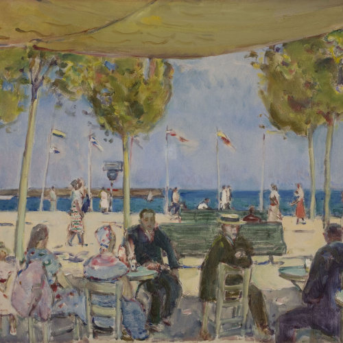 image for: Josep Amat Pagès - El Passeig - 1953