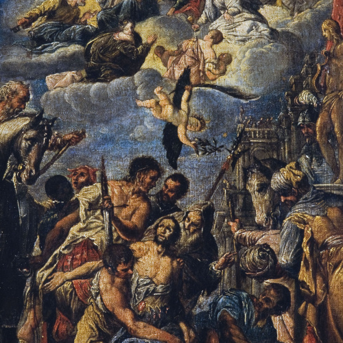 image for: Anònim - Còpia del «Martiri de sant Jordi» del Veronese - Entre 1564-1650