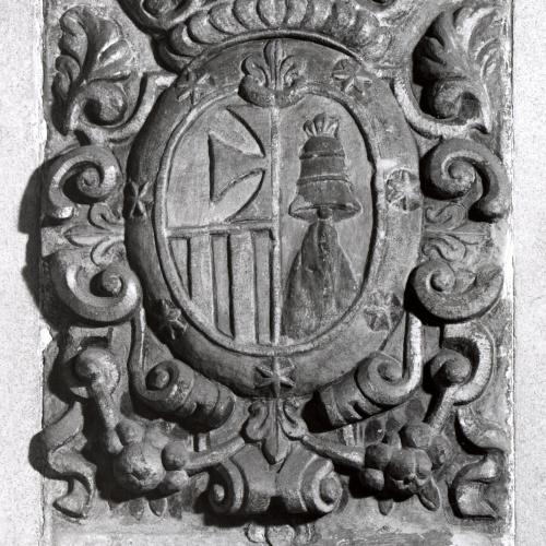 image for: Anònim. Catalunya - Escut mercedari de fra Josep Sanchis i Ferrandis - Entre 1664-1694
