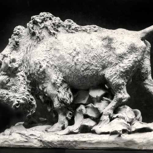 image for: Agapit Vallmitjana Barbany - Bisó - Cap a 1880