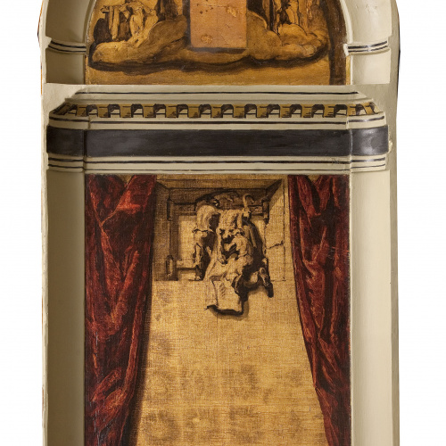 image for: Josep Maria Sert - La dansa de la mort. Fragment del creuer de la darrera decoració de la catedral de Vic - 1939-1945