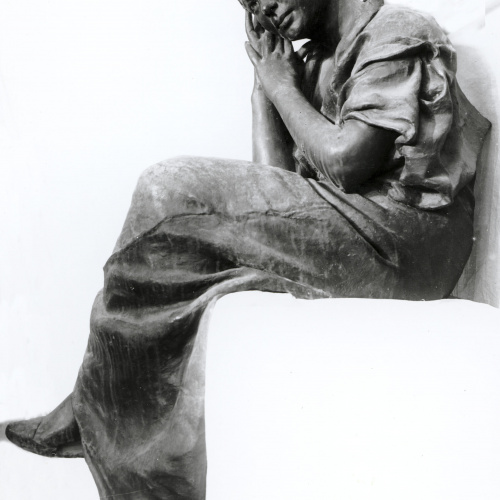 image for: Félix Pardo - Pensativa - Cap a 1894