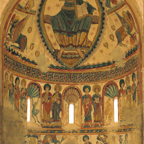 image for: Joan Vallhonrat - Reproducció de les pintures de l&#039;absis de Santa Maria de Mur - 1915