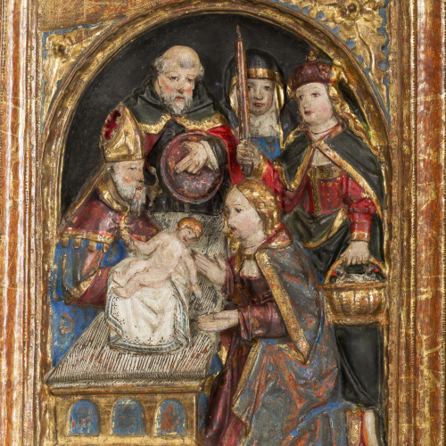 image for: Anònim - Taula del Retaule dels goigs de la Mare de Déu - Entre 1540-1560 [1]