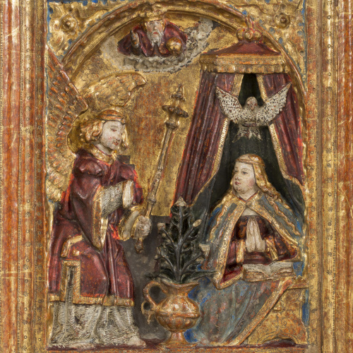 image for: Anònim - Taula del Retaule dels goigs de la Mare de Déu - Entre 1540-1560 [4]