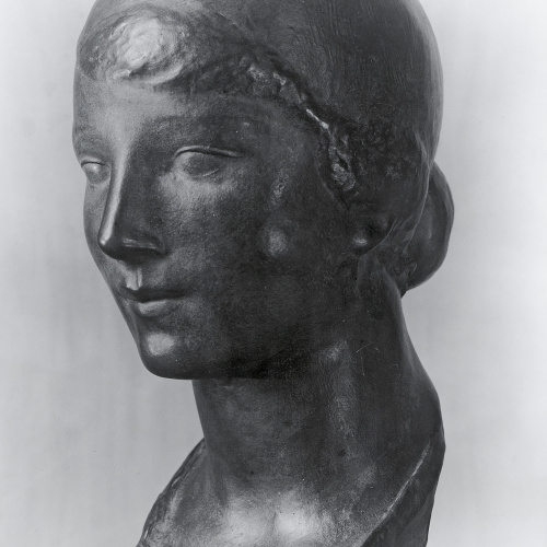 image for: Enric Casanovas - Estudi de cap - 1927