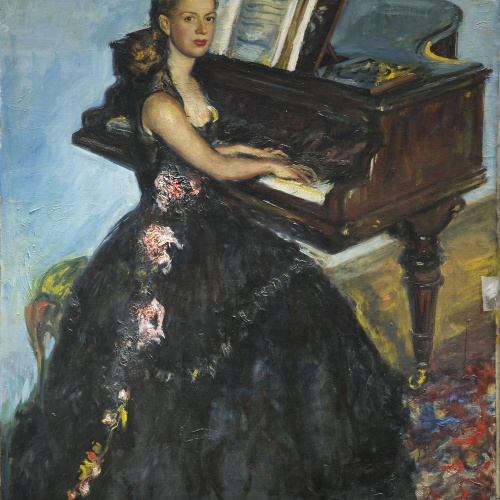 image for: Ferran Callicó - Dona tocant el piano - 1968