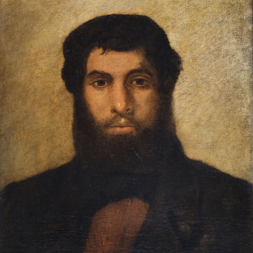image for: Eduardo Rosales - Retrat masculí - Cap a 1857-1863