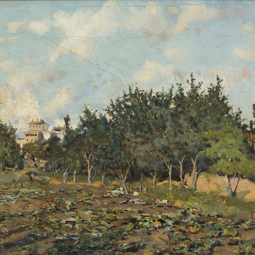 image for: Casimiro Sainz - Hort - Cap a 1879-1880