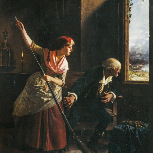 image for: Francesc Galofre - Herois sense glòria - 1887