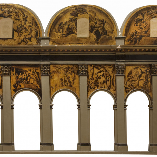 image for: Josep Maria Sert - «La dansa de la mort». Nau de l&#039;Epístola de la darrera decoració de la catedral de Vic - 1939-1945