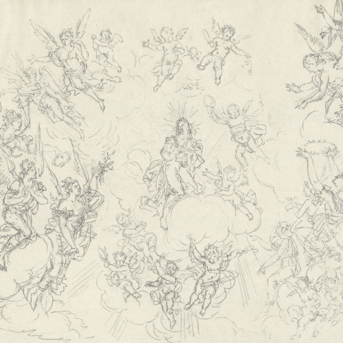 image for: Pau Rigalt - Mare de Déu dels Àngels - Cap a 1830