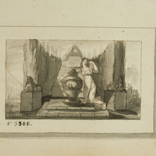 image for: Pau Rigalt - Projecte de cenotafi - Cap a 1800-1820