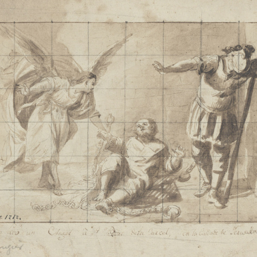 Josep Bernat Flaugier - Alliberament de sant Pere - Cap a 1800-1812 image for: Josep Bernat Flaugier - Alliberament de sant Pere - Cap a 1800-1812