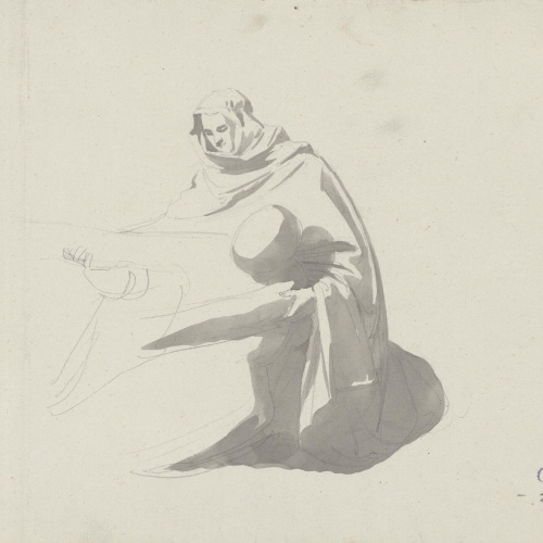 image for: Claudi Lorenzale - Pietat - Cap a 1871