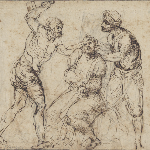 Josep Bernat Flaugier - Martiri de sant Sever - Cap a 1800-1812 image for: Josep Bernat Flaugier - Martiri de sant Sever - Cap a 1800-1812