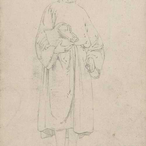 Claudi Lorenzale - Sant Medir (anvers i revers) - Cap a 1850-1870 image for: Claudi Lorenzale - Sant Medir (anvers i revers) - Cap a 1850-1870