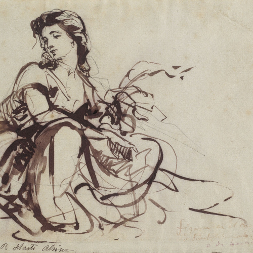 image for: Ramon Martí i Alsina - Figura en el camp - 1880-1885