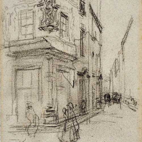 image for: Dionís Baixeras - Carrer Alt de Sant Pere - Febrer 1908