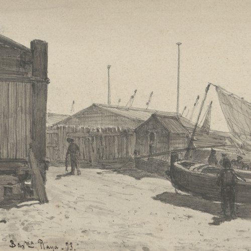 image for: Lluís Rigalt - Barcelona. Playa - 1873