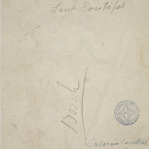 image for: Josep Bernat Flaugier - Sant Cristòfol - Cap a 1800-1812 [1]