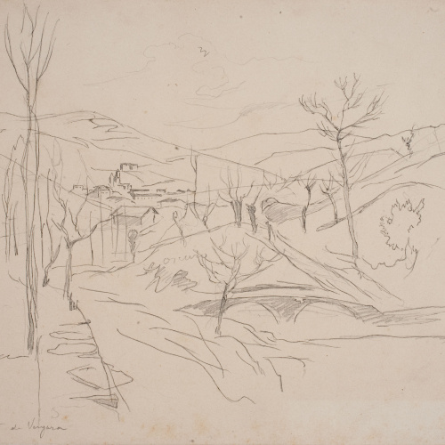 image for: Josep Lluís Pellicer - A la vista de Vergara - Cap a 1872-1876