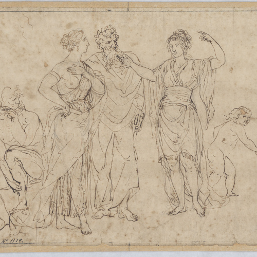 Josep Bernat Flaugier - Composició mitològica - Cap a 1800-1812 image for: Josep Bernat Flaugier - Composició mitològica - Cap a 1800-1812