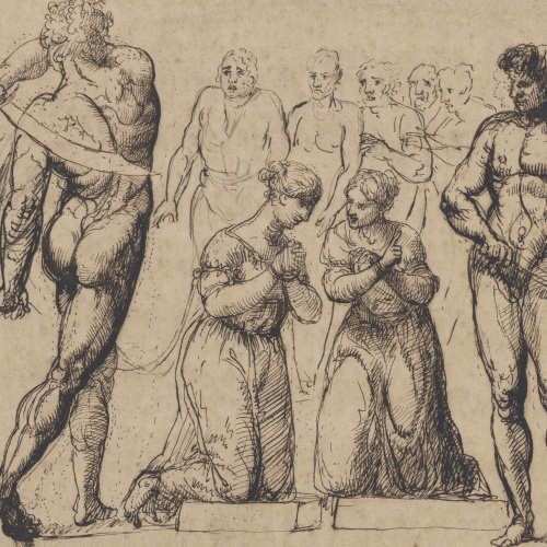 Josep Bernat Flaugier - Martiri de santa Juliana i santa Semproniana - Cap a 1800-1812 image for: Josep Bernat Flaugier - Martiri de santa Juliana i santa Semproniana - Cap a 1800-1812