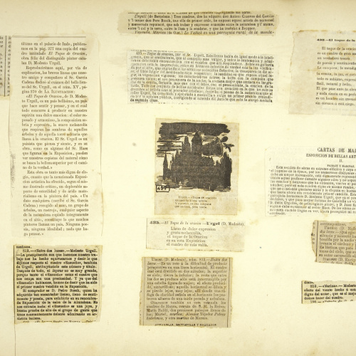 image for: Modest Urgell - Apunts diversos - Cap a 1880