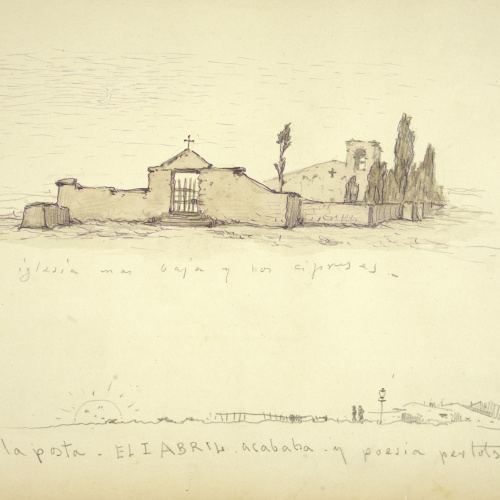 image for: Modest Urgell - Cementiri i paisatge - Cap a 1880