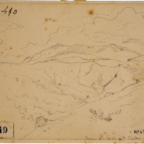 image for: Josep Lluís Pellicer - Serra del Cadí - 1889