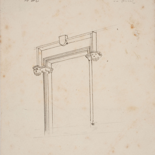 image for: Josep Lluís Pellicer - Finestral renaixentista, La Bisbal - Cap a 1889
