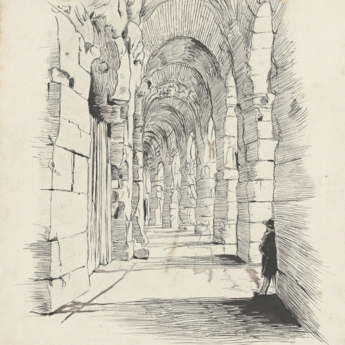 image for: Josep Lluís Pellicer - Les Arenes, Nimes - Cap a 1889