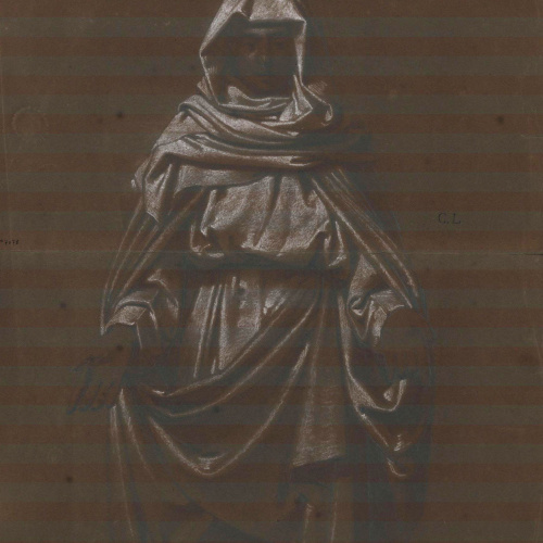 image for: Claudi Lorenzale - Figura femenina - Cap a 1850-1870