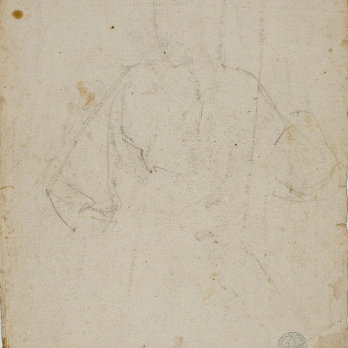 image for: Ramon Martí i Alsina - Ceferina la Provinciana (anvers) / Apunts de figura femenina (revers) - Cap a 1866 [1]