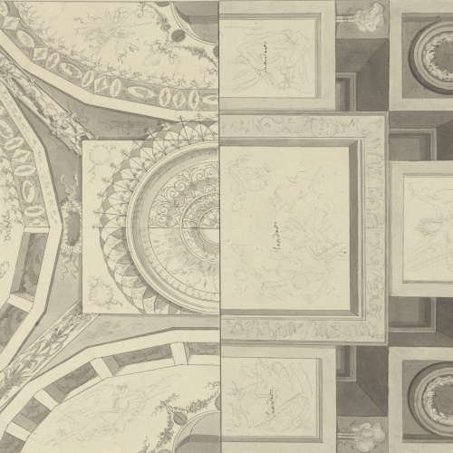 image for: Pau Rigalt - Projecte decoratiu de sostre - Cap a 1820-1840