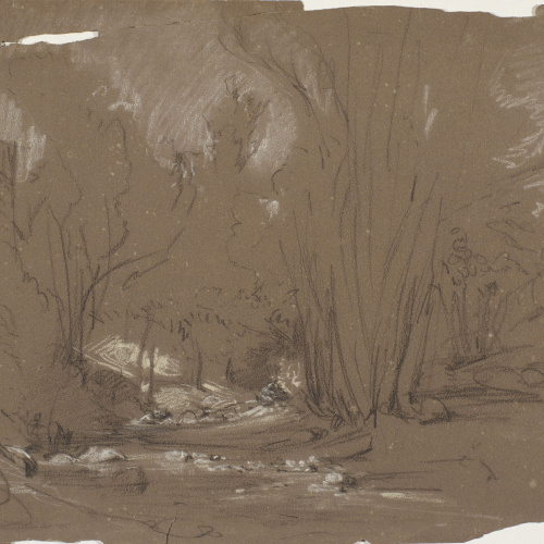 image for: Ramon Martí i Alsina - Estudi de paisatge - Cap a 1870-1880