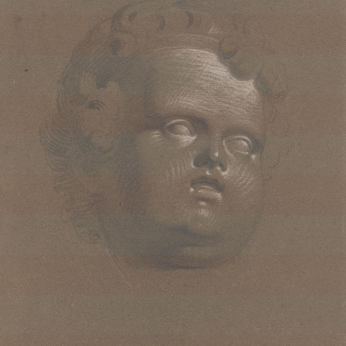 Claudi Lorenzale - Cap de nen - Cap a 1840-1860 image for: Claudi Lorenzale - Cap de nen - Cap a 1840-1860