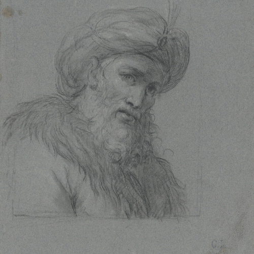 Claudi Lorenzale - Cap de Rei - Cap a 1839-1840 image for: Claudi Lorenzale - Cap de Rei - Cap a 1839-1840