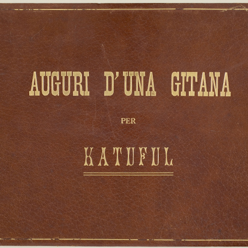 image for: Modest Urgell - Àlbum de dibuixos «Auguri d&#039;una gitana per Katúful» - 1918