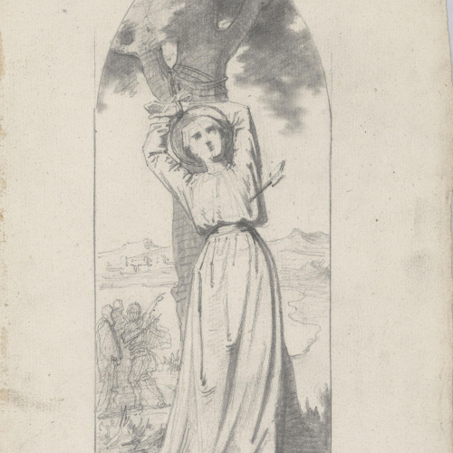 image for: Claudi Lorenzale - Santa Cristina - Cap a 1850-1870