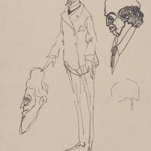 image for: Eugeni d&#039;Ors - Polític i estudi de caps - Cap a 1910