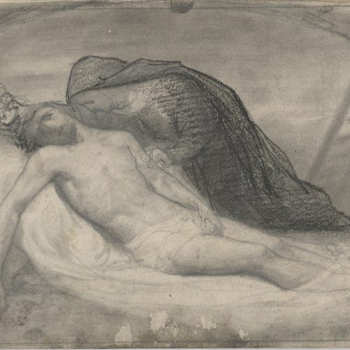 image for: Francesc Torras - Després del davallament de la Creu - Cap a 1868